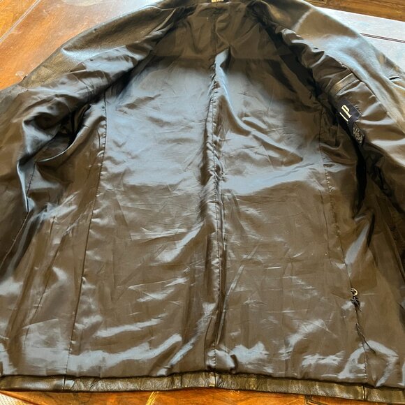 Vintage Gap Leather Driving Coat - Picture 4 of 4